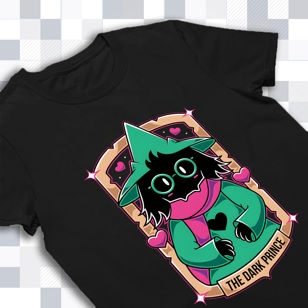 DELTARUNE Ralsei 'The Dark Prince' T-Shirt, Fluffy Prince Fan Apparel & Graphic Tee Cartpitol