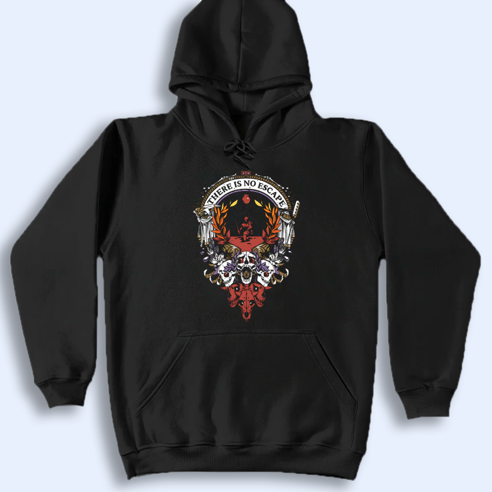 "There Is No Escape" Hades Shirt, Zagreus Quote Tee, Hades Merch Cartpitol