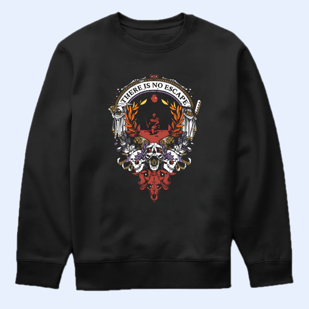 "There Is No Escape" Hades Shirt, Zagreus Quote Tee, Hades Merch Cartpitol