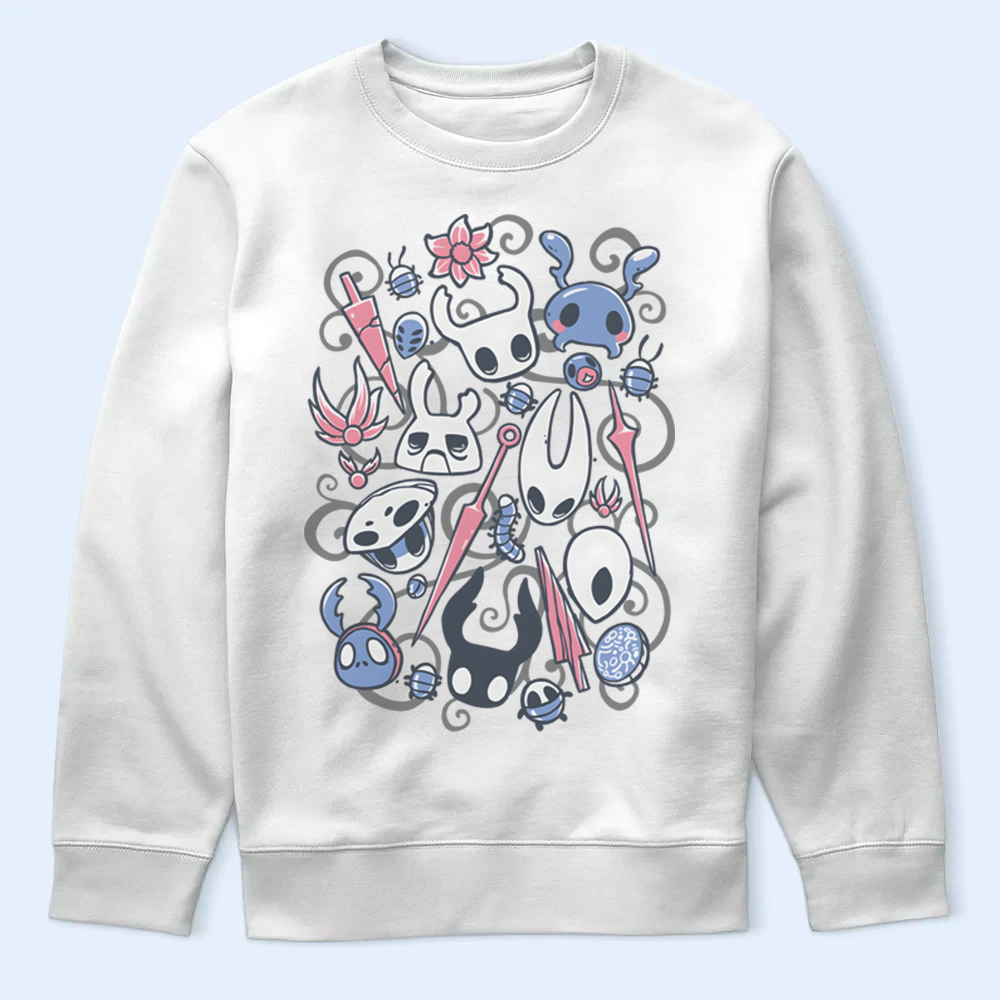 Silent Protagonist Hollow Knight Shirt, Deep Lore Fan Gift Cartpitol