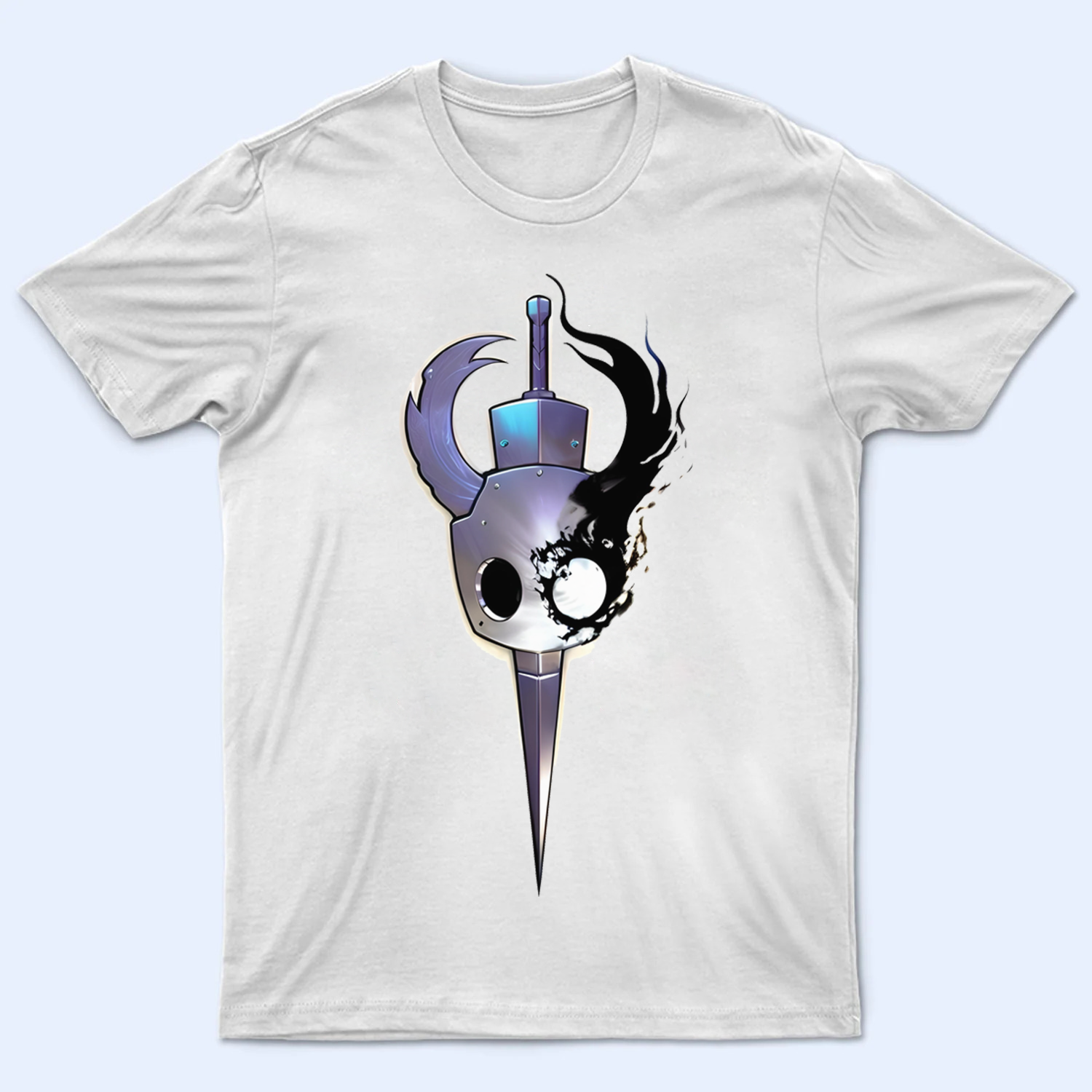 Pure Vessel Hollow Knight T-Shirt, Boss Battle Game Merch, Official Game Fan Apparel & Merch Cartpitol