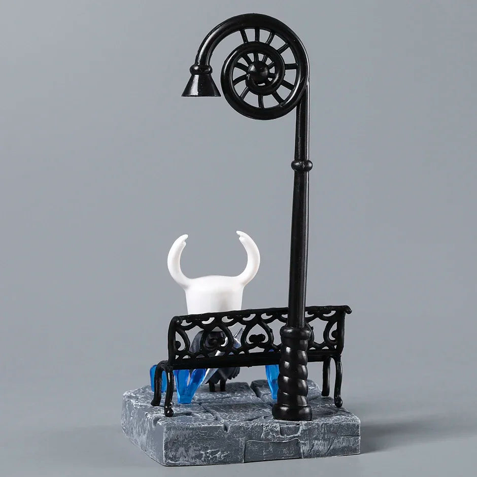 Hollow Knight Street Lamp Scene PVC Figure Toy Collection Model Statue Cartpitol