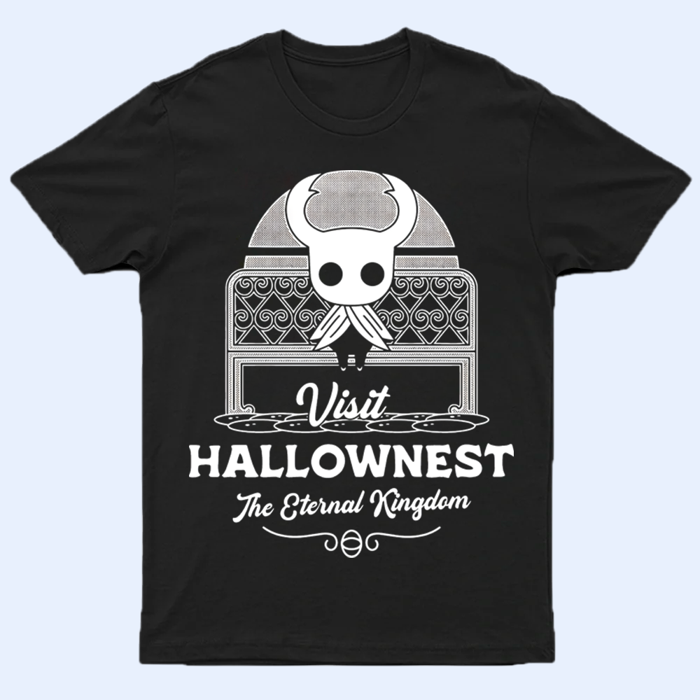 Iconic The Knight Hollow Knight T-Shirt, Deep Game Story Apparel, Official Game Fan Apparel & Merch Cartpitol