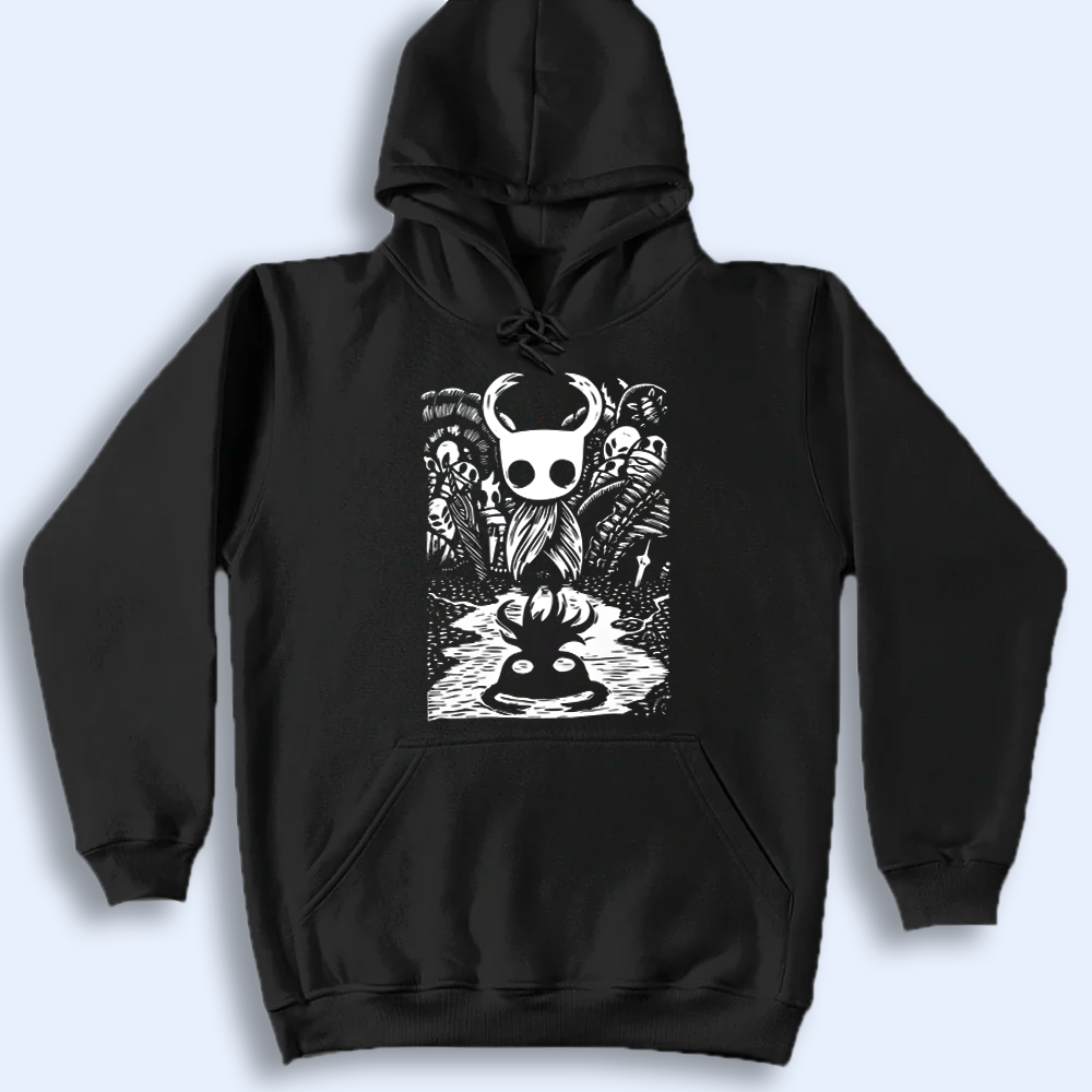 The Knight Hollow Knight Adventure T-Shirt, Retro Gaming Fan Gift, Official Game Fan Apparel & Merch Cartpitol
