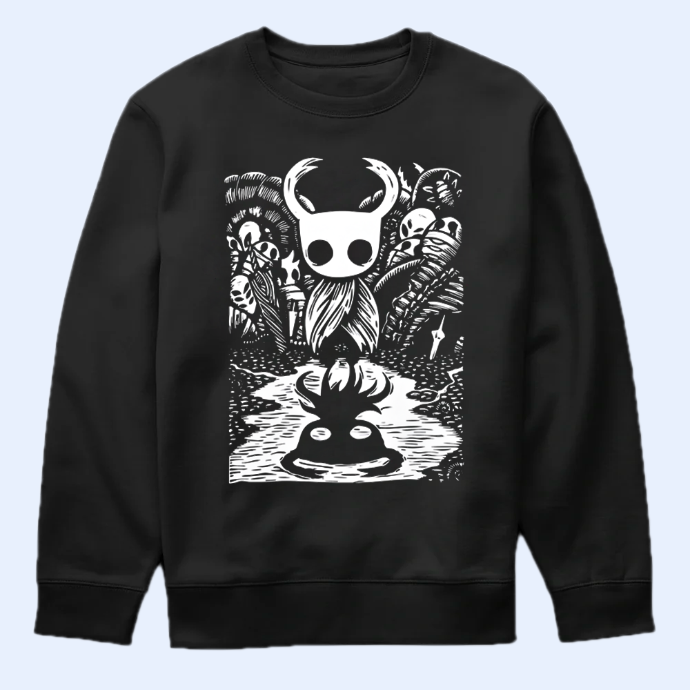The Knight Hollow Knight Adventure T-Shirt, Retro Gaming Fan Gift, Official Game Fan Apparel & Merch Cartpitol