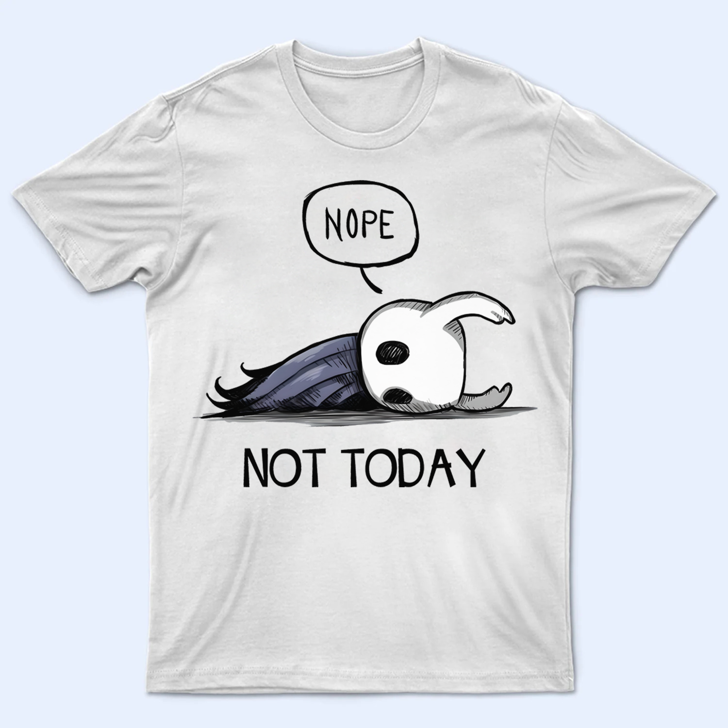 Iconic The Knight Hollow Knight T-Shirt, Classic Game Design, Official Game Fan Apparel & Merch Cartpitol