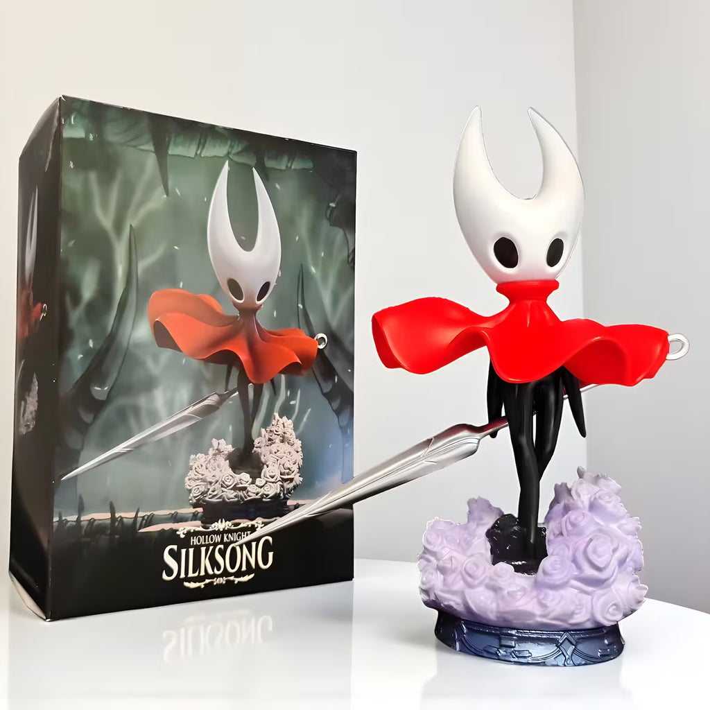 Instock Hollow Knight Game Merchandise Gk Action Figure Exquisite Statue With Base 3d Printing Wasp Girl Model Toy Gift Cartpitol