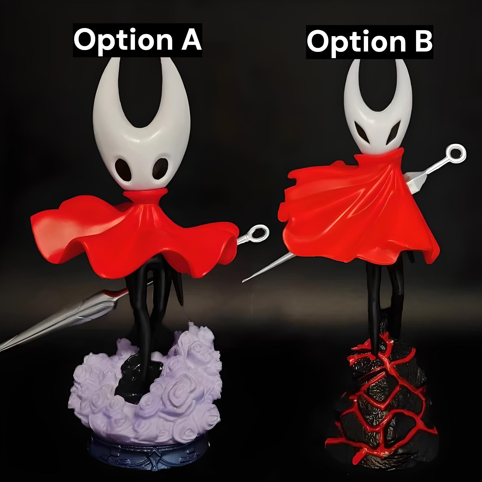 The 18cm Hornet Figure displayed prominently on a collector's shelf, emphasizing its use as a Silksong Merch centerpiece.