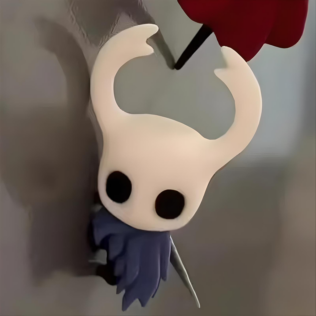 Close-up of the Knight and Hornet Refrigerator Magnet, highlighting the detailed print and magnetic backing.