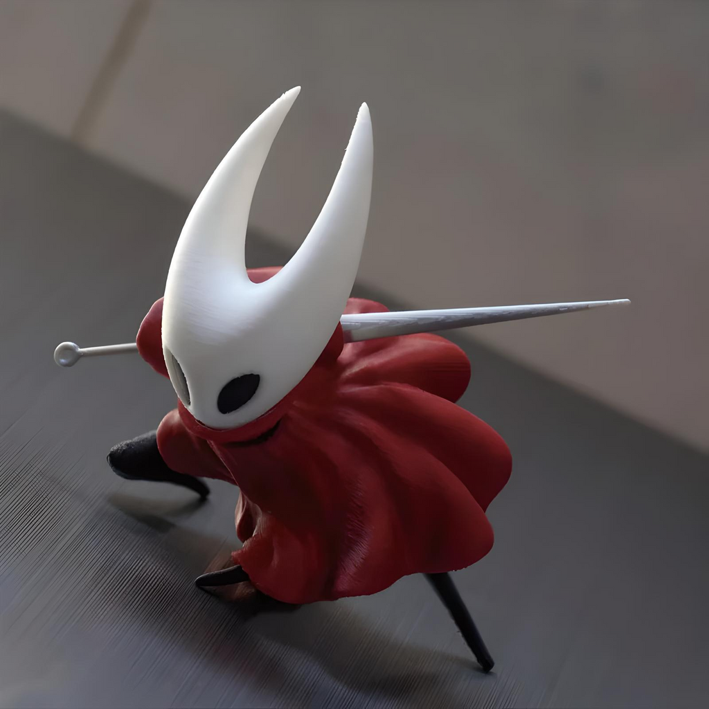 Close-up of the Knight and Hornet Refrigerator Magnet, highlighting the detailed print and magnetic backing.