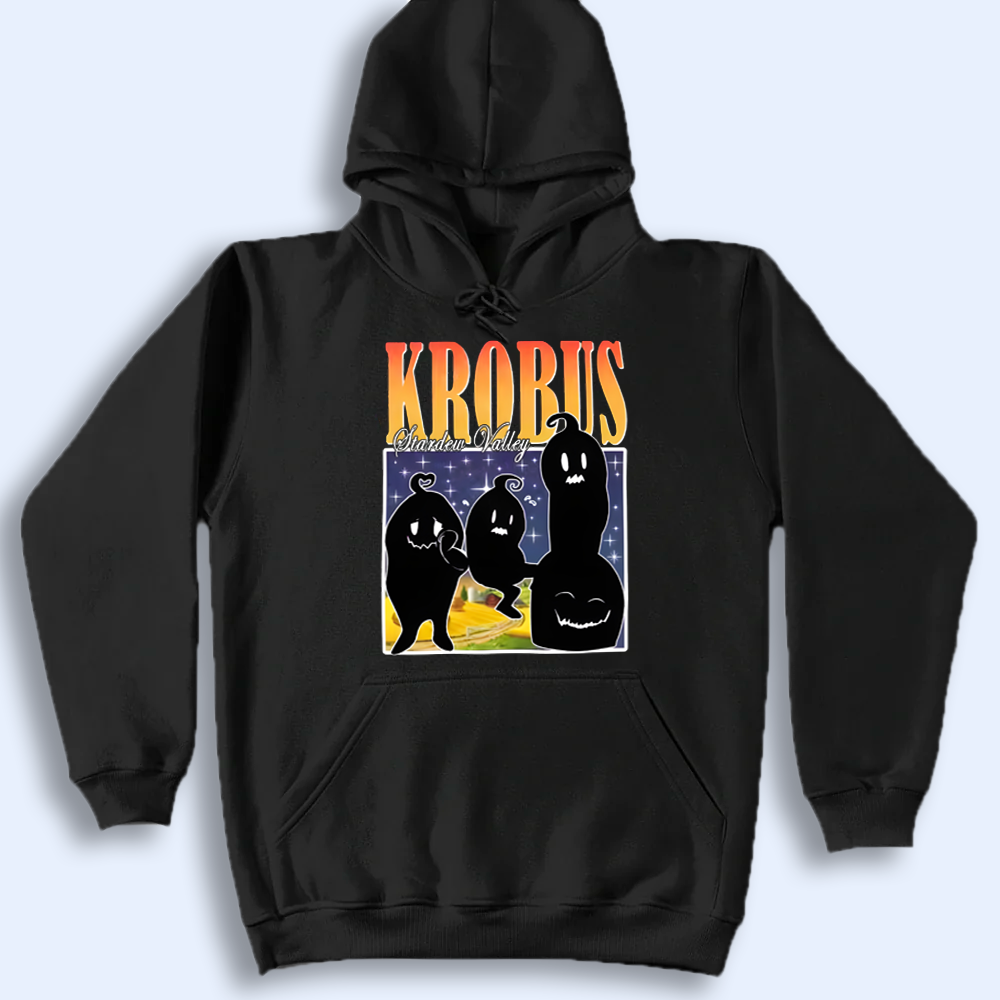 Krobus Stardew Valley Bootleg Style T-Shirt, Retro Style Gaming Tee Cartpitol