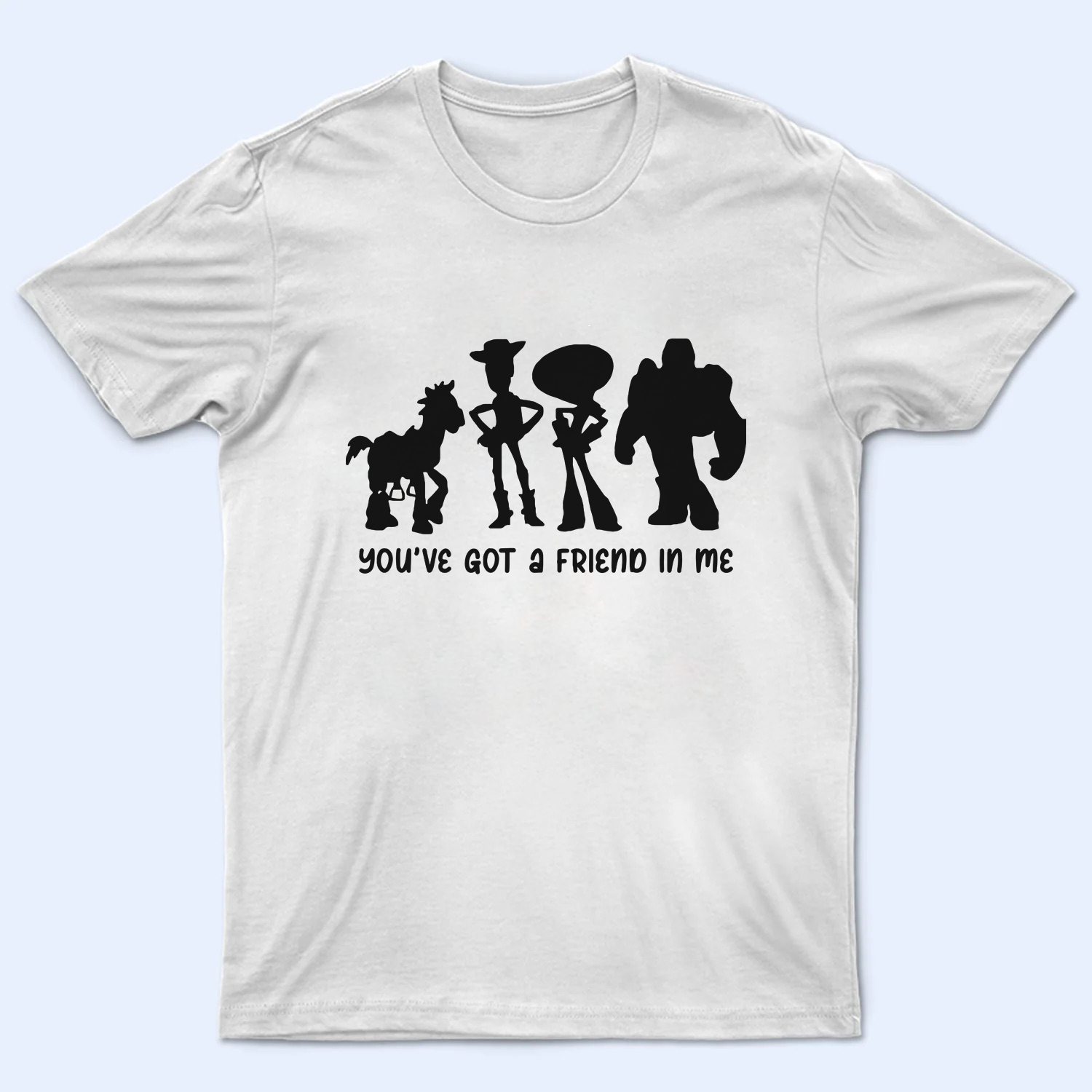 You Got A Friends In Me Shirt, Toy Story Character Shirt, Toys Matching Tee, Disney Squad Gift