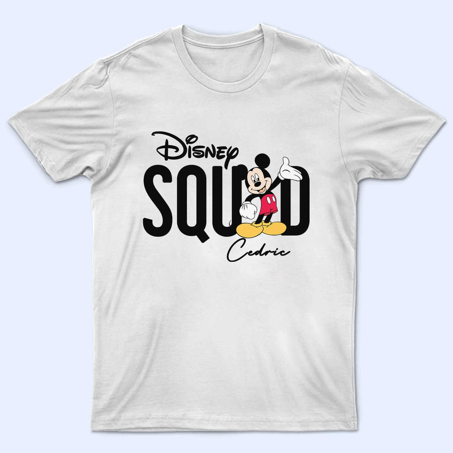 Disney Custom Squad Shirt, 2025 Disney Family Shirt, Disney Squad Shirt, Mickey & Friends Shirt, Matching Disney Trip Tee, Disney Kids Shirt