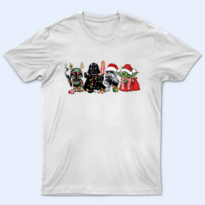 Galaxy Wars Christmas Light Shirt V2, Galaxy's Edge Christmas Tee, Galaxy Wars Tee, Disneyland Christmas, Vacation Shirt, Galaxy Wars Christmas Tee