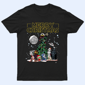 Galaxy Wars Merry Christmas Shirt, Galaxy's Edge Christmas Tee, Star Wars Tee, Disneyland Christmas, Vacation Shirt, Galaxy Wars Christmas Tee