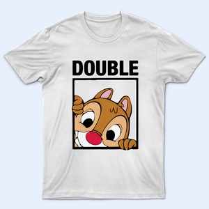 Chip and Dale Shirt, Double Trouble Shirt, Disney Couple Shirts, Disney Family Shirts, Disney Matching Shirt