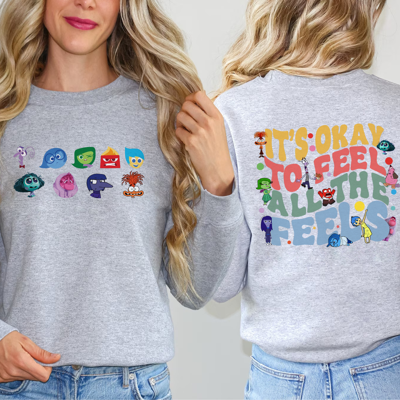 It's Ok To Feel All The Feels Shirt, Mental Health Shirt, Speech Therapy Shirt, Inside Out T-Shirt