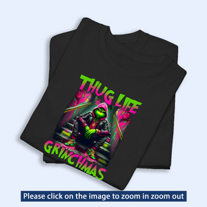 Thug Life Grinchmas Shirt, Thug Life Christmas Shirt, Funny Grinchy T-Shirt, Grinchy Sweatshirt, Christmas Gift Idea