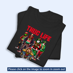 Thug Life Christmas Shirt V3, Christmas Sweatshirt, Christmas Movie Shirt, Christmas Friends Shirt, Christmas Gifts for Women, Holiday Crewneck Xmas