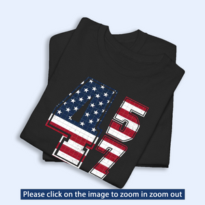 45 47 Shirt, Patriotic Shirt, Christmas Gift Idea 2024