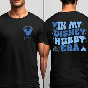 In My Wifey Hubby Era Shirt, Disney Wedding Shirt, Custom Wife Husband T-Shirts, Disneyland Wife Husband Honeymoon Trip, Disney Wedding Tees