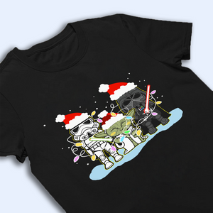 Galaxy Wars Christmas Shirt V6, Galaxy's Edge Christmas Tee, Galaxy Wars Tee, Disneyland Christmas, Vacation Shirt, Galaxy Wars Christmas Tee