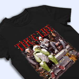 Thug Life Christmas Shirt V2, Christmas Sweatshirt, Christmas Movie Shirt, Christmas Friends Shirt, Christmas Gifts for Women, Holiday Crewneck Xmas