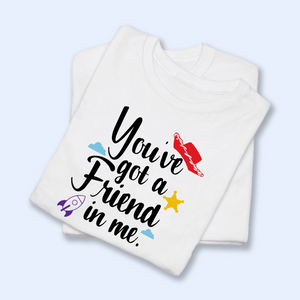 You Got A Friends In Me Shirt V2, Toy Story Character Shirt, Toys Matching Tee, Disney Squad Gift