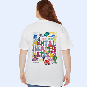 Mental Health Shirt, It's Ok To Feel All The Feels Shirt, Speech Therapy Shirt, Disney Inside Out T-Shirt