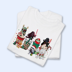 Galaxy Wars Christmas Light Shirt V5, Galaxy's Edge Christmas Tee, Galaxy Wars Tee, Disneyland Christmas, Vacation Shirt, Galaxy Wars Christmas Tee