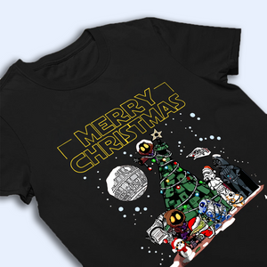 Galaxy Wars Merry Christmas Shirt, Galaxy's Edge Christmas Tee, Star Wars Tee, Disneyland Christmas, Vacation Shirt, Galaxy Wars Christmas Tee