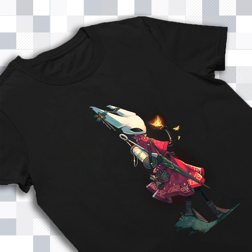 Hollow Knight Fan Art Shirt - The Hornet's Artistic Tribute Cartpitol