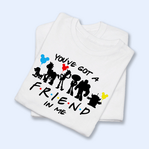 You Got A Friends In Me Shirt V3, Toy Story Character Shirt, Toys Matching Tee, Disney Squad Gift