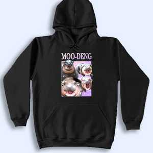 Moo Deng Bootleg Shirt V11, Moo Deng Merch, Moo Deng Vintage Retro Shirt, Baby Hippo Tee, Zoo Baby Hippo, Baby Pygmy Hippo Moo Deng Shirt, Sweatshirt, Hoodie