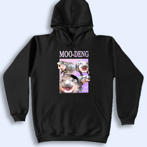 Moo Deng Bootleg Shirt V12, Moo Deng Merch, Moo Deng Vintage Retro Shirt, Baby Hippo Tee, Zoo Baby Hippo, Baby Pygmy Hippo Moo Deng Shirt, Sweatshirt, Hoodie