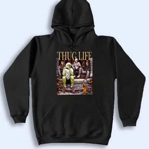 Thug Life Christmas Shirt V4, Christmas Sweatshirt, Christmas Movie Shirt, Christmas Friends Shirt, Christmas Gifts for Women, Holiday Crewneck Xmas