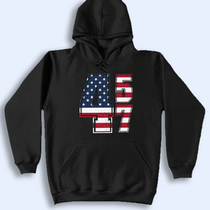 45 47 Shirt, Patriotic Shirt, Christmas Gift Idea 2024