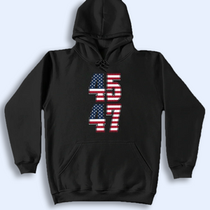 45 47 Shirt V2, Patriotic Shirt, Christmas Gift Idea 2024