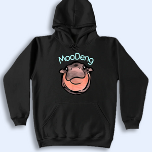 Moo Deng Funny Shirt, Moo Deng Merch, Moo Deng Gift, Baby Hippo Tee, Zoo Baby Hippo, Baby Pygmy Hippo Moo Deng Shirt, Sweatshirt, Hoodie