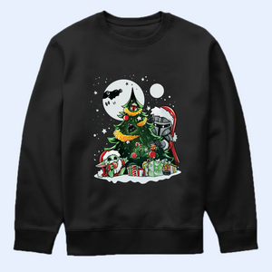 Star Wars Christmas Shirt, Minnie Mickey Christmas Shirt, Disney Christmas 2024 Shirt, Mickey Minnie Christmas Tee, Disneyland Christmas