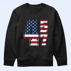 45 47 Shirt, Patriotic Shirt, Christmas Gift Idea 2024