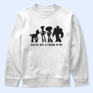 You Got A Friends In Me Shirt, Toy Story Character Shirt, Toys Matching Tee, Disney Squad Gift