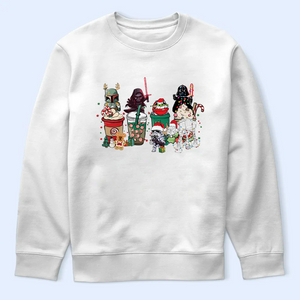 Galaxy Wars Christmas Light Shirt V5, Galaxy's Edge Christmas Tee, Galaxy Wars Tee, Disneyland Christmas, Vacation Shirt, Galaxy Wars Christmas Tee