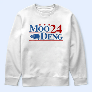 Moo Deng 24 Shirt, Moo Deng Merch, Baby Hippo Tee, Baby Pygmy Hippo Moo Deng Shirt, Sweatshirt, Hoodie