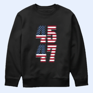 45 47 Shirt V2, Patriotic Shirt, Christmas Gift Idea 2024