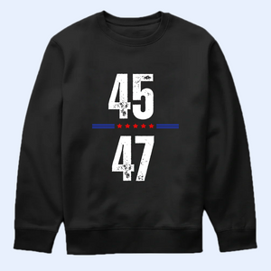 45 47 Shirt V3, Patriotic Shirt, Christmas Gift Idea 2024