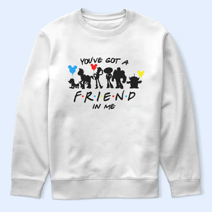 You Got A Friends In Me Shirt V3, Toy Story Character Shirt, Toys Matching Tee, Disney Squad Gift