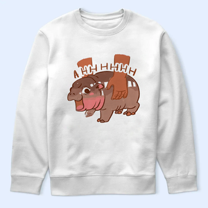 Moo Deng Funny Shirt V2, Moo Deng Merch, Moo Deng Gift, Baby Hippo Tee, Zoo Baby Hippo, Baby Pygmy Hippo Moo Deng Shirt, Sweatshirt, Hoodie