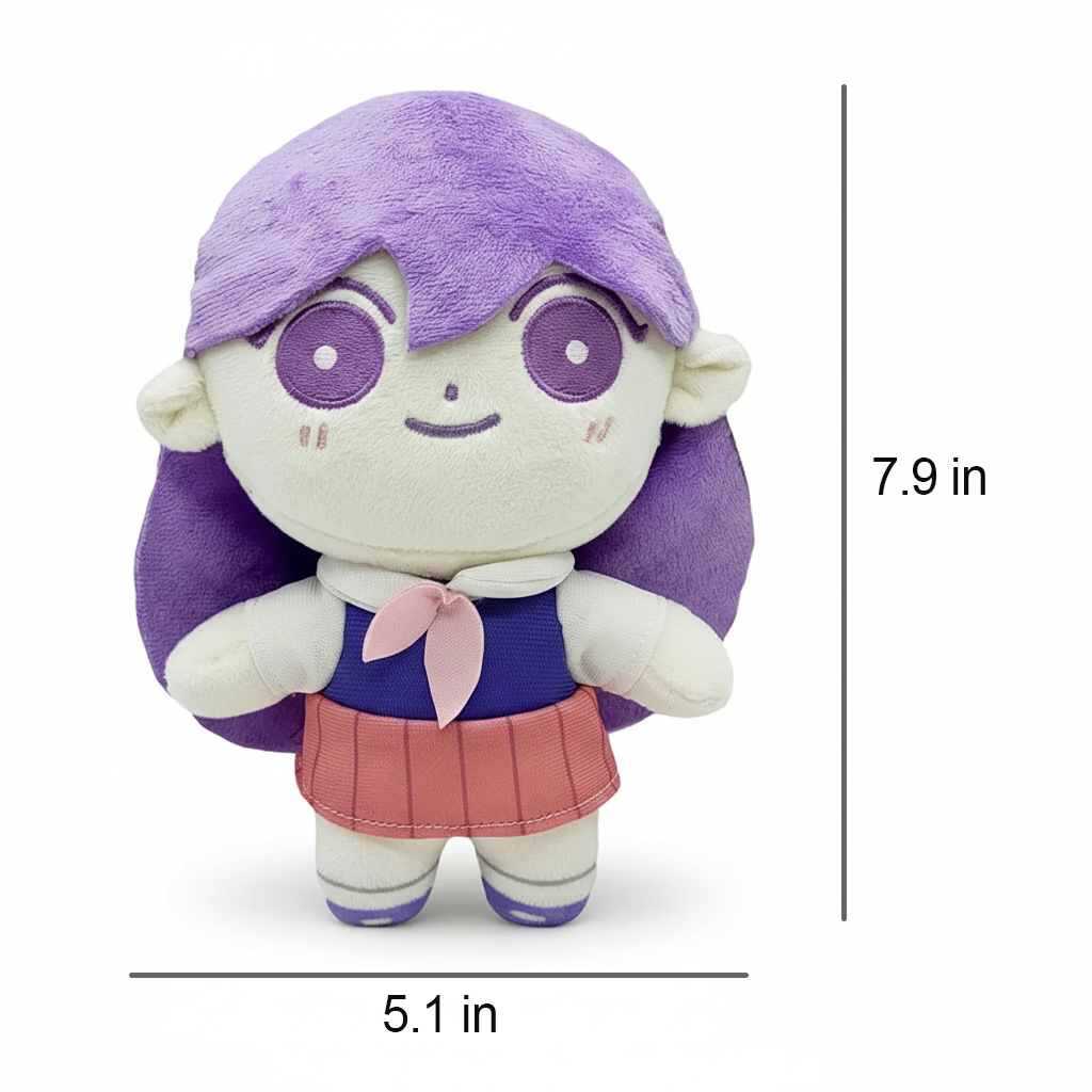 omori merch mari plush toy size guide