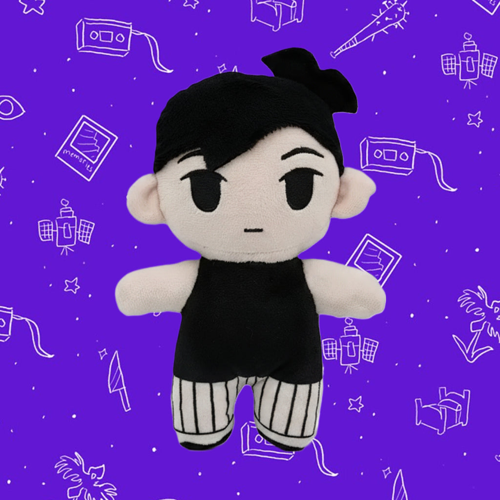 Omori Plush Doll Cartoon Stuffed Pillow Toy Plushies Figure Cute Gifts Omori Cosplay Props Merch Game OMORI Sunny Plush Toys Cartpitol
